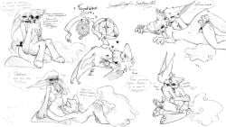 anthro anthro_on_anthro anthro_only critters_(poppy_playtime) furry_only no_humans oc ocs poppy_playtime poppy_playtime_(chapter_3) sex sketch sketch_page smiling_critters tagme