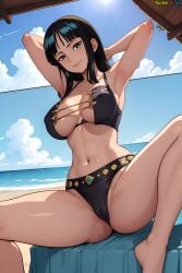 ai_generated female female_only nico_robin one_piece rusher_ai_art