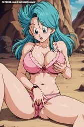 ai_generated aindroidparanoid ass big_breasts blue_eyes blue_hair breasts bulma_(dragon_ball) bulma_briefs busty cameltoe cleavage curvy dragon_ball dragon_ball_super dragon_ball_z female female_only fingering fingering_pussy hips huge_breasts large_breasts lingerie long_hair masturbating masturbation mountain narrow_waist navel outdoors pussy scientist sitting slim_waist stable_diffusion taller_girl voluptuous wavy_hair