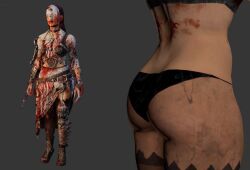 adriana_imai big_ass dbd dead_by_daylight game masked_female model the_skull_merchant thick_thighs