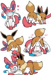 ai_generated balls_deep eevee feral feral_on_feral novelai pokemon poor_quality sylveon