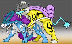 cum dragon_soul_e female male orgasm pokemon pokemon_(species) raikou sex straight suicune