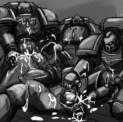 adeptus_astartes anal anal_sex blood_angels cum cum_in_ass cum_inside cum_on_ass cum_on_body cum_on_face cumshot gangbang gangrape gay gay_sex imperium_of_man kristrace ork post-human power_armor rape space_marine warhammer_(franchise) warhammer_40k