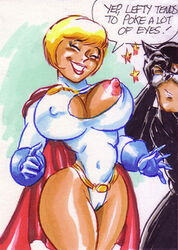 dc dc_comics joe_gravel justice_society_of_america karen_starr power_girl tagme wildcat_(dc)