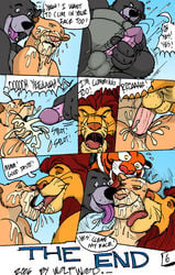 aladdin anthro anthro_only baloo bear comic crossover disney lion lioness mufasa no_humans penis pussy rajah sarabi shaffer talespin the_jungle_book the_lion_king tiger wolfwood1