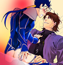 cu_chulainn_(fate) fate/stay_night fate_(series) kirei_kotomine tagme