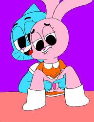 anais_watterson cartoon_network cub furry incest mother_and_daughter nicole_watterson random_anon the_amazing_world_of_gumball young