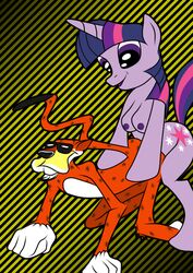 cheetos chester_cheetah friendship_is_magic my_little_pony straight_hair twilight_sparkle_(mlp) what