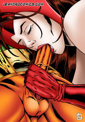 1boy 1girls avengers faceless_male fellatio female human leandro_comics male marvel marvel_comics mutant_(marvel) scarlet_witch sex straight tagme vision wanda_maximoff x-men