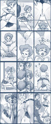 1girls against_mirror against_wall ami_mizuno anal_fingering anus ass bellend bishoujo_senshi_sailor_moon bite blush breast_press breast_squish breasts closed_eyes clothed_masturbation clothing comic exposed_breasts female_only female_pov female_pubic_hair fingering half-closed_eyes heart heavy_breathing kissing kneeling labia leaning_forward licking looking_back looking_down looking_pleasured masturbation mirror monochrome mouth_hold nipples no_bra nose_blush on_back open_mouth orgasm orgasm_face panties panties_down panties_removed pleasure_face pleated_skirt pov pubes pubic_hair pussy pussy_ejaculation pussy_juice pussy_juice_drip pussy_juice_puddle pussy_juice_string reflection rolling_eyes sailor_collar school_uniform schoolgirl shirt_lift short_hair skindentation skirt small_breasts solo spread_legs squatting straight_hair sweat sweatdrop thighs tongue tongue_out visible_breath vulva wet_pussy