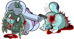 ass blood color cum gore insertion interspecies male male_only multiple_males nude penis pokemon quagsire quagsire_(artist) sex tagme trubbish yaoi