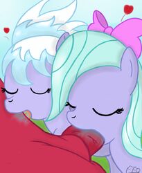 big_macintosh_(mlp) cloud_chaser_(mlp) earth_pony equine fellatio female feral flitter friendship_is_magic horse male my_little_pony oral pony tagme