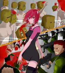 blood death elfen_lied female_death guro lucy_(elfen_lied) male_death multiple_deaths severed_head tagme