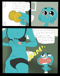 gumball_watterson nicole_watterson tagme the_amazing_world_of_gumball vanishingpoint