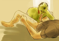 2boys gay human interspecies male male_only mass_effect tagme thane_krios yaoi