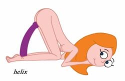 animated candace_flynn disney female female_only helix human nipples phineas_and_ferb solo tagme