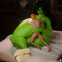 she-hulk from marvel by elevenendless