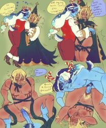 2boys black_eyebrows black_eyelashes black_nail_polish black_nails black_pupils blue_body blue_dick blue_eyes blue_eyes_male blue_hair blue_hair_male blue_penis blue_penis_tip blue_skin blue_skinned_male blush blushing_at_partner blushing_male candy_cane_horn christmas christmas_outfit christmas_pure_vanilla_cookie christmas_shadow_milk_cookie cookie_run cookie_run_kingdom cumdrip cuntboy cuntboy/male deer deer_boy deer_ears deer_horns deer_tail dialogue dick_in_pussy dripping dripping_cum elf_ears english_text gay gay_male gay_sex gem_on_forehead hairy hairy_cock hairy_dick hairy_penis hairy_pussy hand_covering_mouth hat heart hearts_around_head holding_leg holding_mouth hugging hugging_partner light-blue_eyes lingerie lingerie_under_clothes long_boots long_cock long_dick long_hair long_hair_male long_penis looking_at_another male/cuntboy male/male man_tits man_titties mark_on_forehead moving moving_hips multicolored_hair orange_body orange_skin orange_skinned_male penis_in_pussy penis_near_vagina pure_vanilla_cookie pussy pussy_hair pussy_juice pussy_juice_drip ribbon ribbon_bondage ribbon_lingerie ribbons sage_of_truth shadow_milk_cookie sharp_claws sharp_fingernails sharp_nails sharp_teeth short_hair short_hair_male smile smiling smiling_at_partner snake_pupil sunnyv63 sweat sweatdrop sweating sweaty sweaty_body sweaty_genitalia tentacle tentacle_hair tentacle_on_male thicc thicc_thighs trans_man transgender transgender_male transgender_man transman transmasc tremble_spikes trembling truthless_recluse upside-down upside_down_fellatio vaginal_penetration vanussy white_eyebrows white_eyelashes yaoi yellow_eyebrows yellow_eyelashes yellow_eyes yellow_eyes_male yellow_hair yellow_hair_male