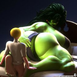she-hulk from marvel by elevenendless