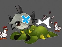 吸吊肉便器烂婊子 (易拉罐里的鱼) from plants vs zombies by ks xf