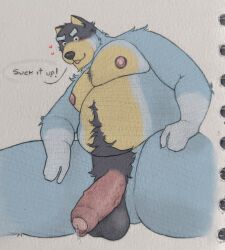 bandit heeler from bluey (series) by pamke