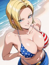 android 18 from dragon ball