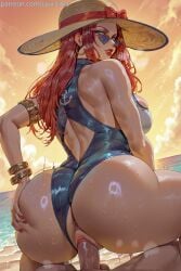 miss fortune from league of legends by lyuraiart