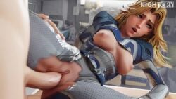 1boy 1girls 3d animated blonde_hair faceless_male fantastic_four invisible_woman invisible_woman_(marvel_rivals) light-skinned_male marvel marvel_comics marvel_rivals moaning nightcrynsfw short_video shorter_than_10_seconds sound sue_storm vaginal_penetration vaginal_sex video