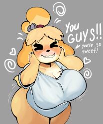 isabelle (animal crossing) from animal crossing by apsel bluestar
