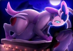 eeveelution from christmas by visionaryserpent