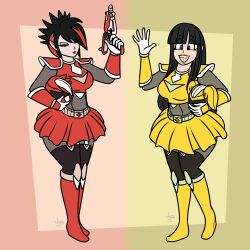 amy anderson (pshelly) from power rangers: fune force by jamearts