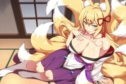 tamamo (monster girl quest) from monster girl quest by lindaroze