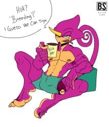 espio the chameleon from sega by bacon sama