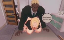 3d 3d_animation animated ass big_ass big_breasts blonde_hair cheating_wife chubby chubby_female cum_in_pussy cum_inside curvaceous curvy curvy_figure dark-skinned_male dark_skin english_text huge_ass huge_breasts interracial japs8005 large_ass large_breasts light-skinned_female long_video longer_than_2_minutes longer_than_30_seconds longer_than_one_minute massive_breasts milf naruto naruto_(series) netorare panties panties_aside pantyhose plump prone_bone raikage rough_sex shorter_than_3_minutes sound speech_bubble stealth_sex tagme text thick_thighs thighs tsunade unprofessional_behavior vaginal_penetration video voluptuous voluptuous_female wide_hips