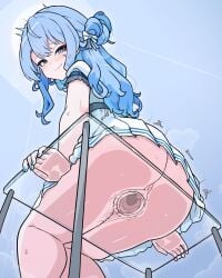 hoshimachi suisei from hololive by moral cacoethes