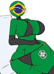 brazil (countryhumans) from countryhumans by kak0yt0 chel style
