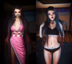 kamado nezuko from demon slayer by crashbanditkut