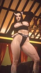 1girls 3d 4k almost_naked areola areolae barely_clothed bed bedroom belly belly_button big_breasts big_lips black_eyeshadow black_hair black_lipstick black_makeup black_nails blacked_clothing bnwo body_markings breasts chromatic_aberration clothed clothing crashbanditkut curvaceous curvaceous_female curvaceous_figure demon demon_girl demon_horns demon_slayer depth_of_field down_view dyed_hair eyebrows eyebrows_raised eyelashes eyeliner eyeshadow female female_focus flirting hair hi_res high_resolution highres horn hotel hotel_room kamado_nezuko kimetsu_no_yaiba light-skinned_female light_skin lips lipstick long_eyelashes long_hair looking_at_viewer makeup markings mascara nail_polish nails nezuko_(demon_form) nezuko_kamado nipple_piercing nipples pierced_nipples piercing puckered_lips qos qos_clothing qos_tattoo queen_of_spades queen_of_spades_symbol queen_of_spades_tattoo single_horn snowbunny solo solo_female solo_focus spade_tattoo sweat sweaty thick thick_eyebrows thick_thighs thighs vein veins very_long_hair video_game_character video_games viewed_from_below virt-a-mate virtamate voluptuous voluptuous_female