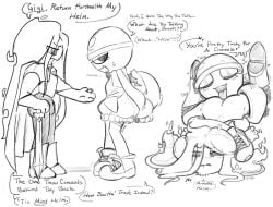 gigi (dandy's world) from dandy's world by brialzebubbie