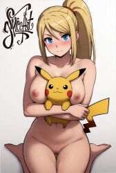 pikachu from metroid by drspiceart