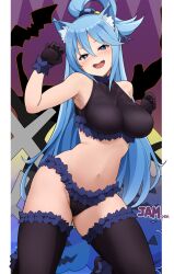 aqua (konosuba) from kono subarashii sekai ni shukufuku wo! by jampen