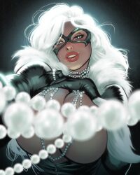 black cat (marvel) from marvel by hardbrush