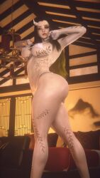 1girls 3d 4k almost_naked ass barely_clothed bed bedroom belly belly_button big_ass big_breasts big_lips big_thighs bikini black_eyeshadow black_hair black_lipstick black_makeup black_nails bnwo body_markings breasts breasts_bigger_than_head chromatic_aberration clothed clothing crashbanditkut curvaceous curvaceous_female curvaceous_figure demon demon_girl demon_horns demon_slayer depth_of_field down_view dyed_hair eyebrows eyebrows_raised eyelashes eyeliner eyeshadow face_tattoo female female_focus hair half-closed_eyes hi_res high_resolution highres horn hotel hotel_room huge_lips kamado_nezuko kimetsu_no_yaiba light-skinned_female light_skin lips lipstick long_eyelashes long_hair looking_at_viewer makeup markings mascara nail_polish nails nezuko_(demon_form) nezuko_kamado posing posing_for_the_viewer qos qos_tattoo queen_of_spades queen_of_spades_symbol queen_of_spades_tattoo ribs single_horn skinny skinny_female snowbunny solo solo_female solo_focus spade_tattoo sweat sweaty thick thick_eyebrows thick_thighs thighs vein veins very_long_hair video_game_character video_games viewed_from_below virt-a-mate virtamate voluptuous voluptuous_female