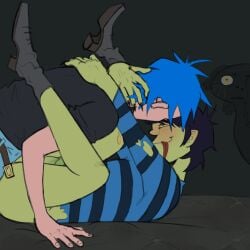 2d (gorillaz) from gorillaz by mefjeff