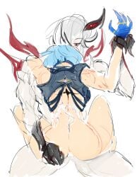 arlecchino (genshin impact) from genshin impact by windbloomnsfw