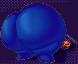 1boy 1femboy 2025 2d 2d_(artwork) absurd_res ass ass_bigger_than_head ass_bigger_than_torso big_ass big_butt big_thighs blue_skin bubble_ass bubble_butt cyan_(cyandrive98) cyandrive98 feminine feminine_body feminine_male feminine_pose gigantic_ass gigantic_butt glowing_eyes halloween hi_res hips huge_ass huge_butt huge_thighs hyper hyper_ass hyper_butt male mask massive_ass massive_butt pumpkin pumpkin_mask sharp_teeth tagme thighs wide_hips