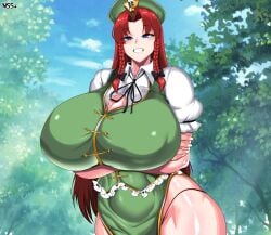 hong meiling from touhou by nonsense (artist)