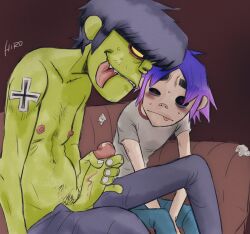2d (gorillaz) from gorillaz by h r182doc
