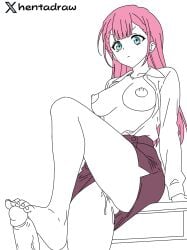 kirisu mafuyu from bokutachi wa benkyou ga dekinai by hentadraw