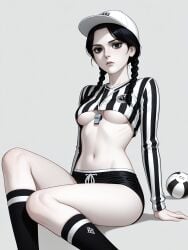 wednesday addams from halloween by doctor payne